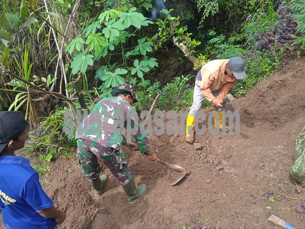 Mengantisipasi Kekurangan Air Bersih di Jatimulyo Girimulyo TNI Bikin Pompa Hidram