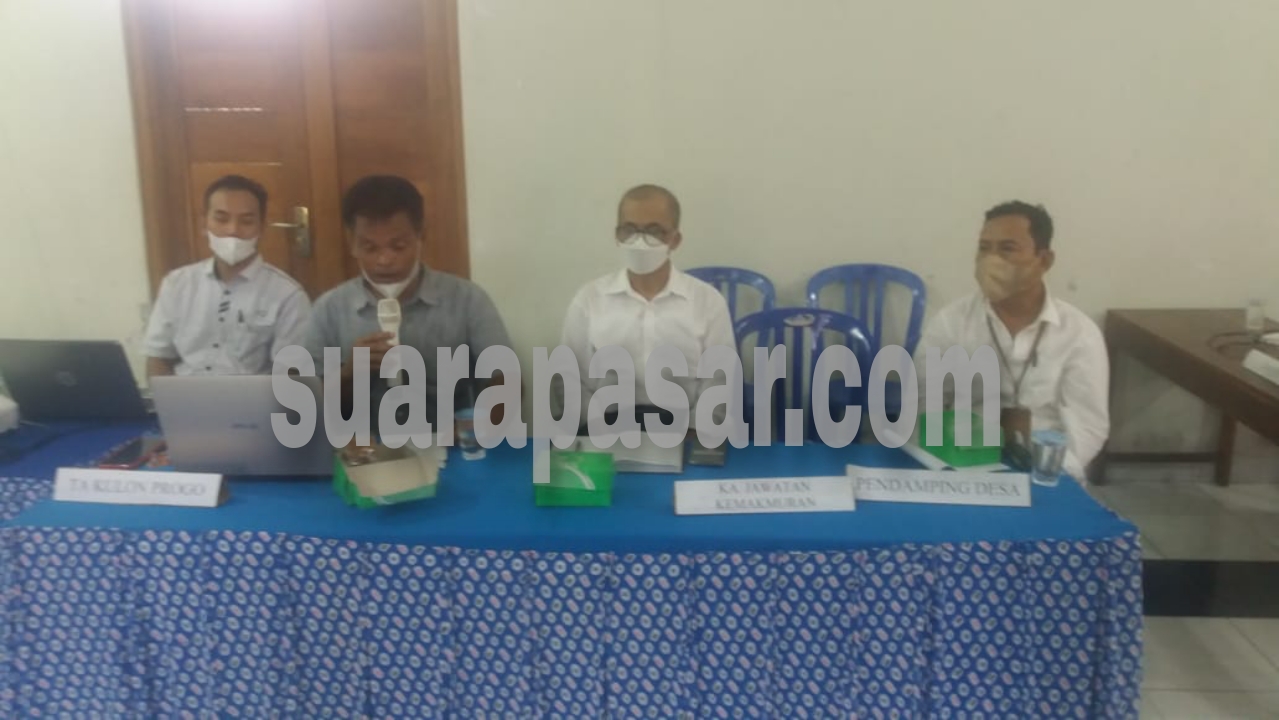 Pemerintah Kapanewon Temon Gelar Sosialisasi BUMDESMA di Balai Kalurahan Temon