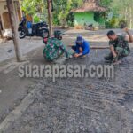 Dalam Rangka Bhakti Sosial Kodam IV Dengan Kostrad Bekerjasama Pembuatan Pompa Air Hidram di Kembang Jatimulyo