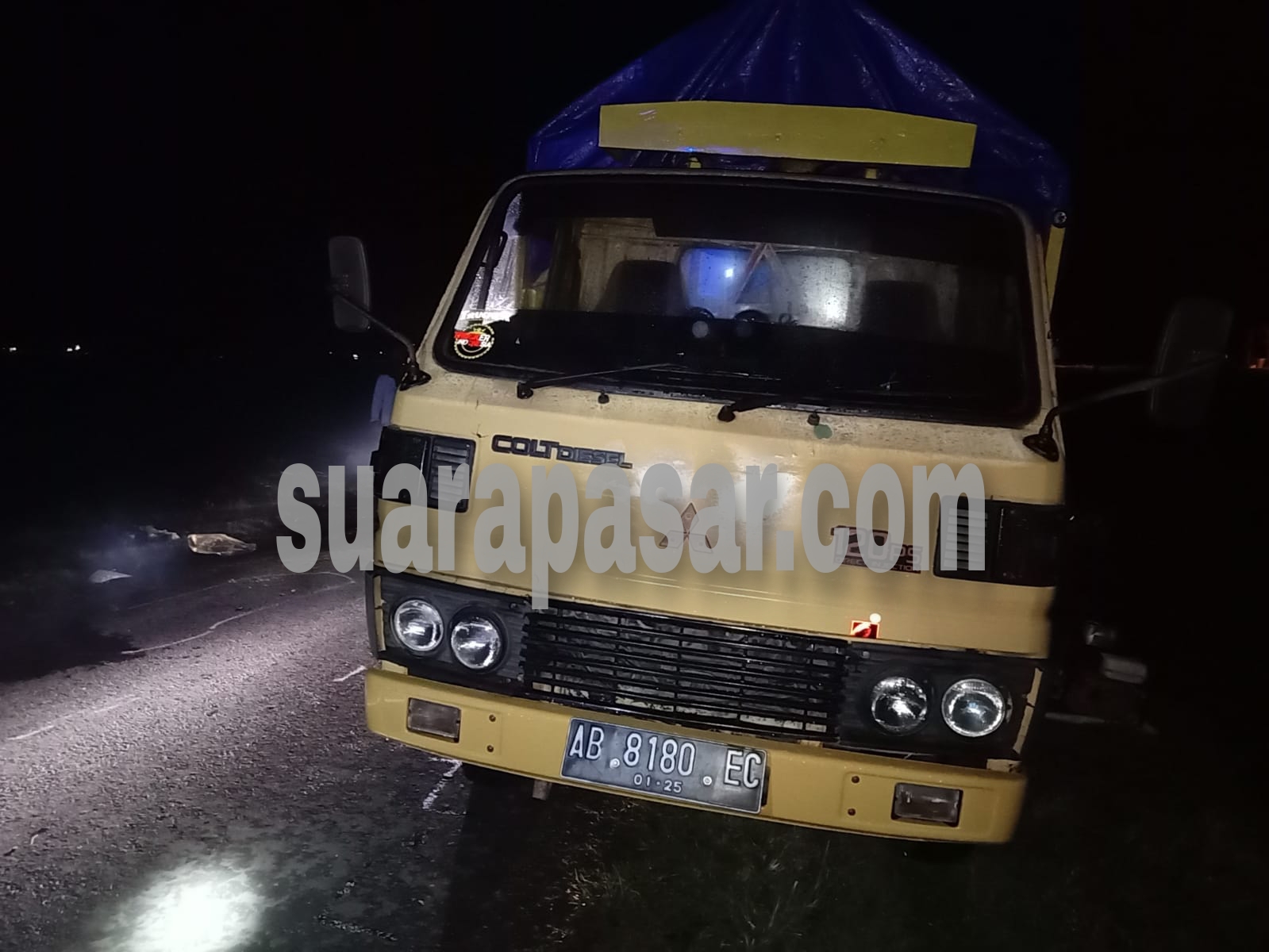 Laka di Jalan Jatirejo – Ngipik Pengendara Sepeda Motor Menabrak Truk Hingga Meninggal Dunia