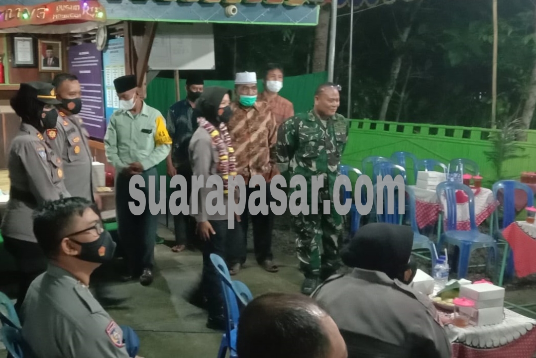 Kunjungan Pembinaan Kegiatan Pos Kamling Oleh Danramil Bersama Kapolres Kulon Progo