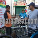 Tim Cycling Jasa Raharja Turun Ke Jalan Berbagi Edukasi Agar Tertib Lalu Lintas