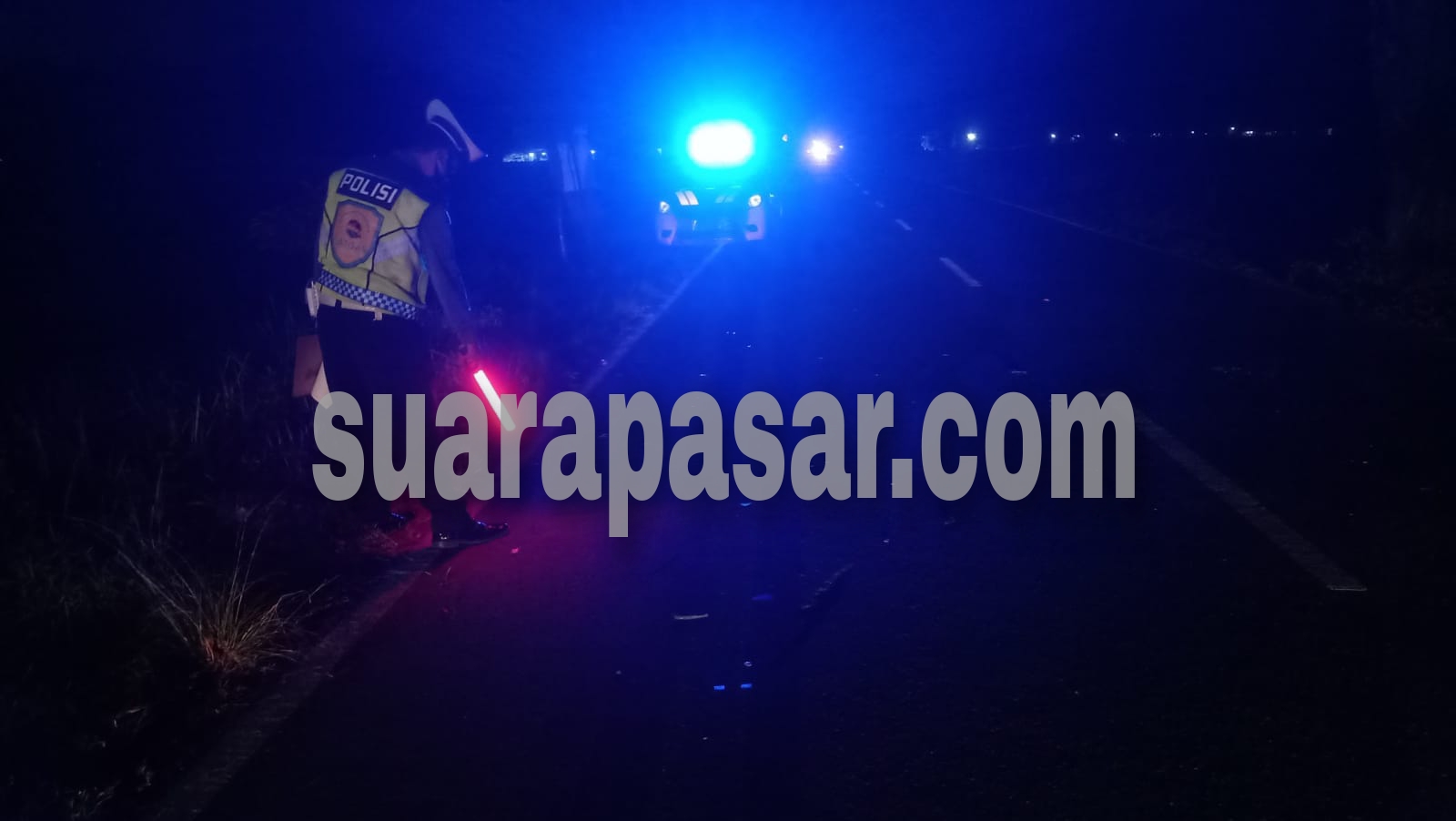 Laka di Jalan Brosot – Cangakan Dua Pengendara Sepeda Motor Semua Luka Luka