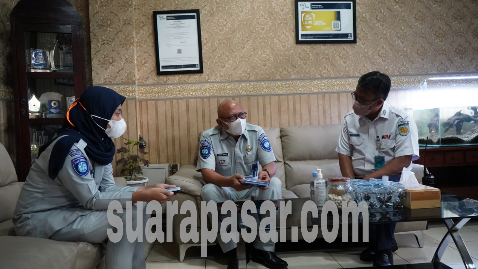 PT Jasa Raharja Cabang D.I Yogyakarta Bersama DAOP VI Yogyakarta Gelar Audensi