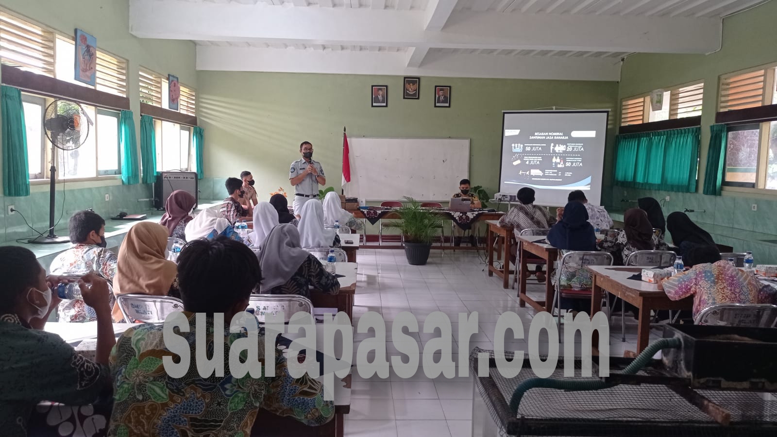 Jasa Raharja Roadshow di SMAN 1 Sleman Bersama Dinas Perhubungan