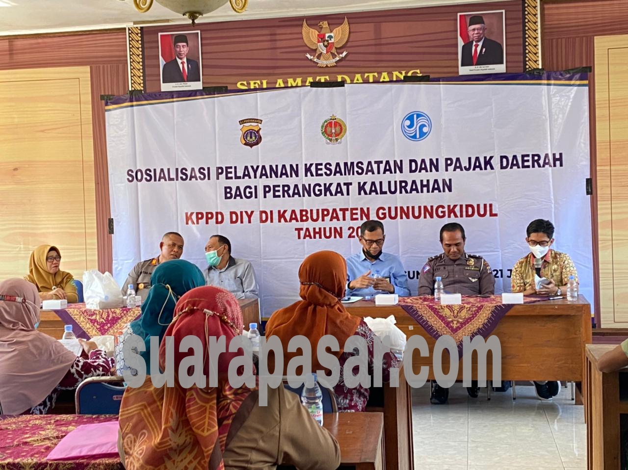 Jasa Raharja Sosialisasikan Kemudahan Melaksanakan Proses Pembayaran PKB Maupun SWDKLLJ Kepada Masyarakat Wilayah Nglipar Gunung Kidul