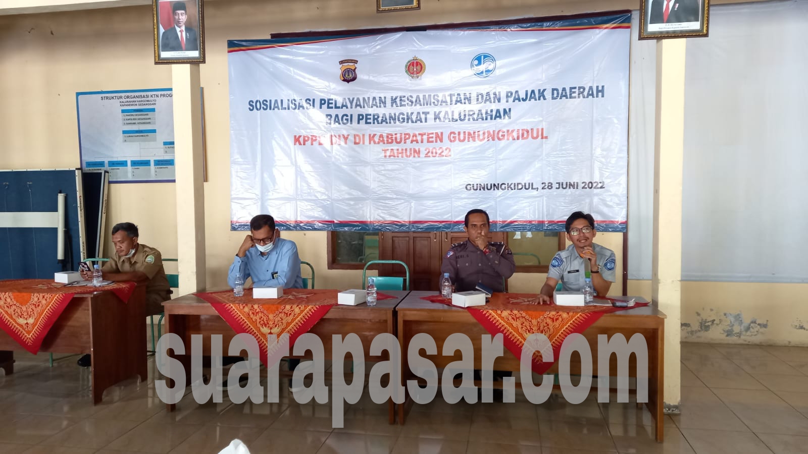 Jasa Raharja Bersama KPPD DIY di Gunung Kidul Gelar Sosialisasi di Hargomulyo Gedangsari Gunung Kidul