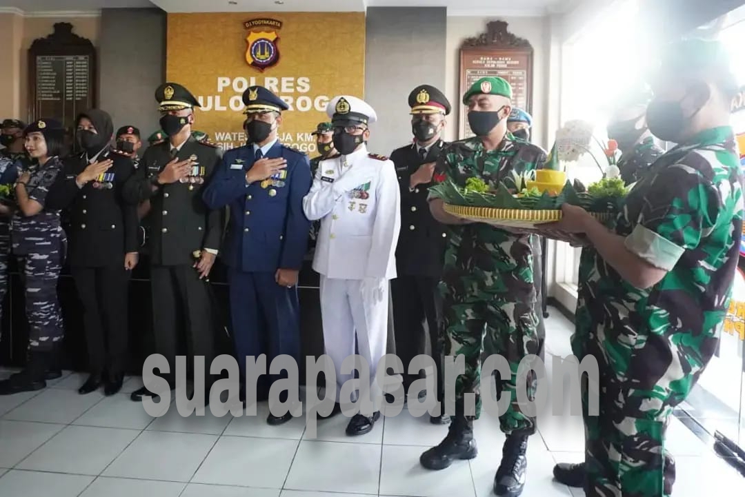 Surprise Ucapan HUT Bhayangkara Ke-76 Dari TNI