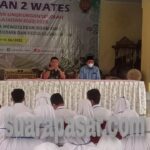 Danramil Membina Siswa Baru SMA Negeri 2 Wates Dalam Masa MPLS