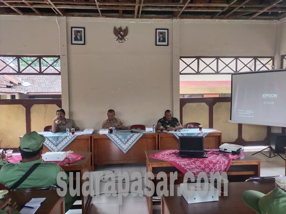 Pembinaan Linmas Tingkat Kapanewon Pengasih di Pendopo Pengasih 