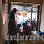 Babinsa Karangwuni Himbau Warga Karangwuni Untuk Ikut Posyandu