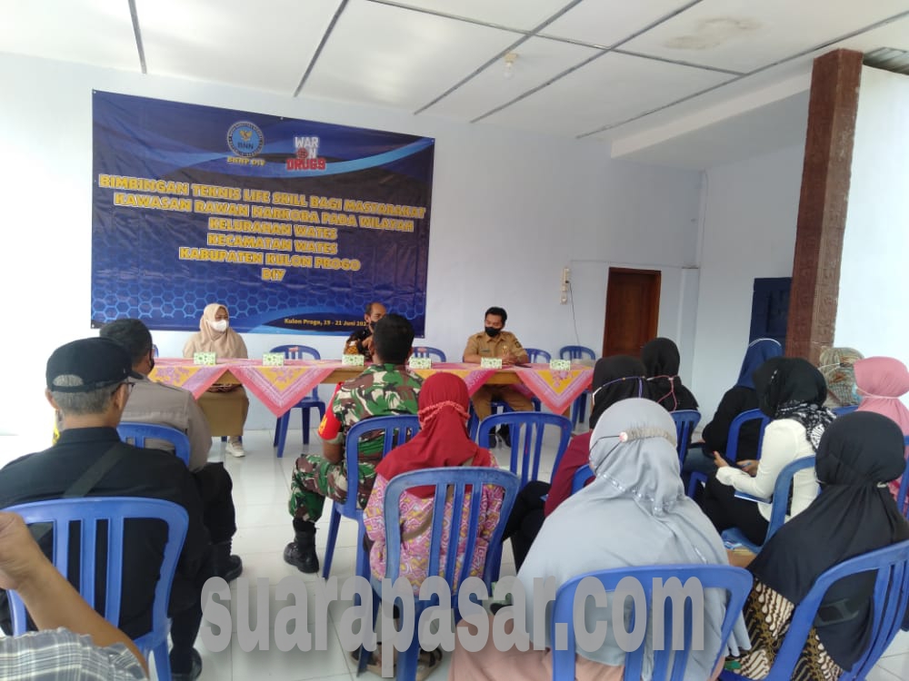 Bimbingan Teknis Life Skill Bagi Masyarakat Kawasan Narkoba di Wilayah Wates