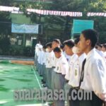 Anggota Koramil Wates Beri Binaan Pada Ratusan Siswa SMK Muhammadiyah 3 Wates