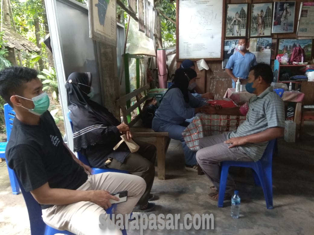 Kegiatan Vaksinasi Oleh Puskesmas Lendah 2 di Gulurejo Lendah