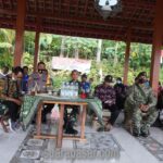 Peresmian Pompa Hidram Program TNI AD Manunggal Air di Kembang Jatimulyo