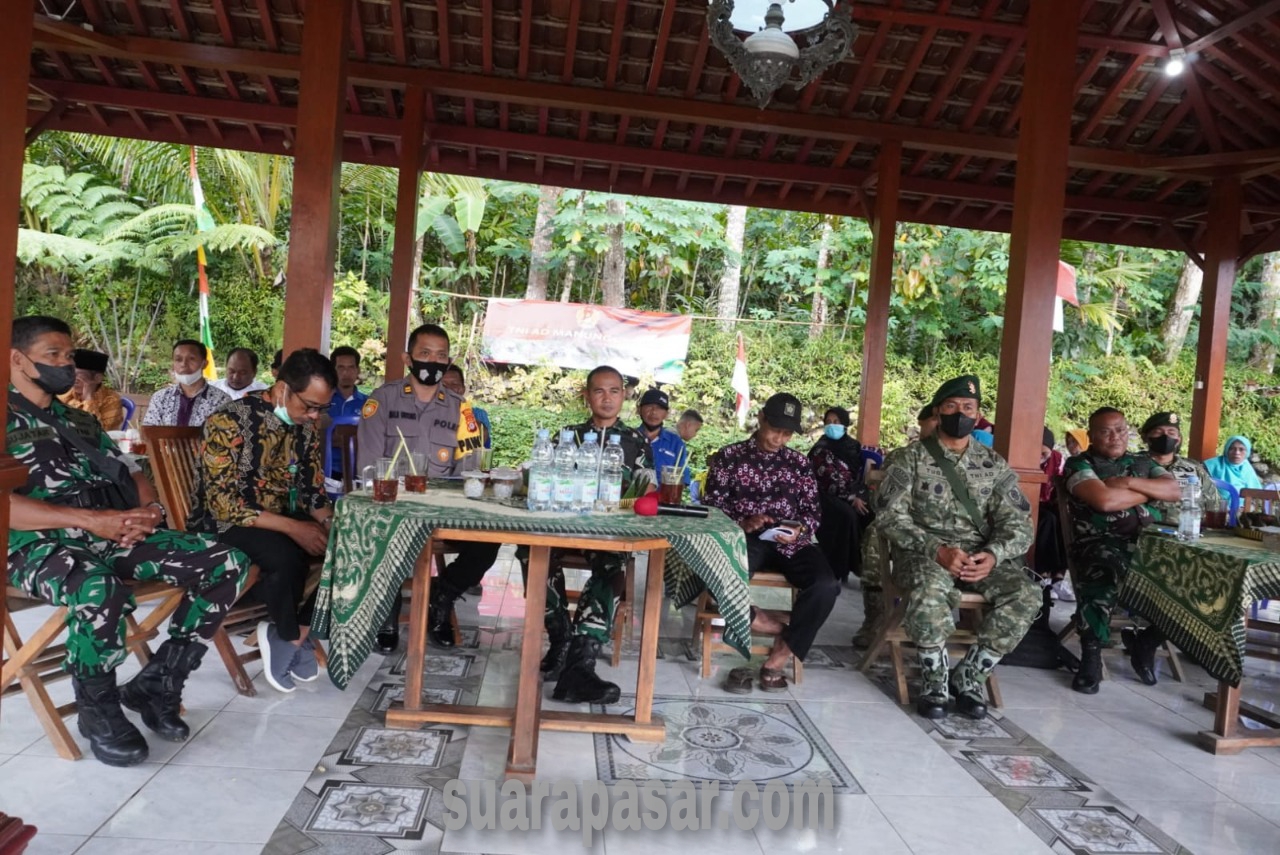 Peresmian Pompa Hidram Program TNI AD Manunggal Air di Kembang Jatimulyo