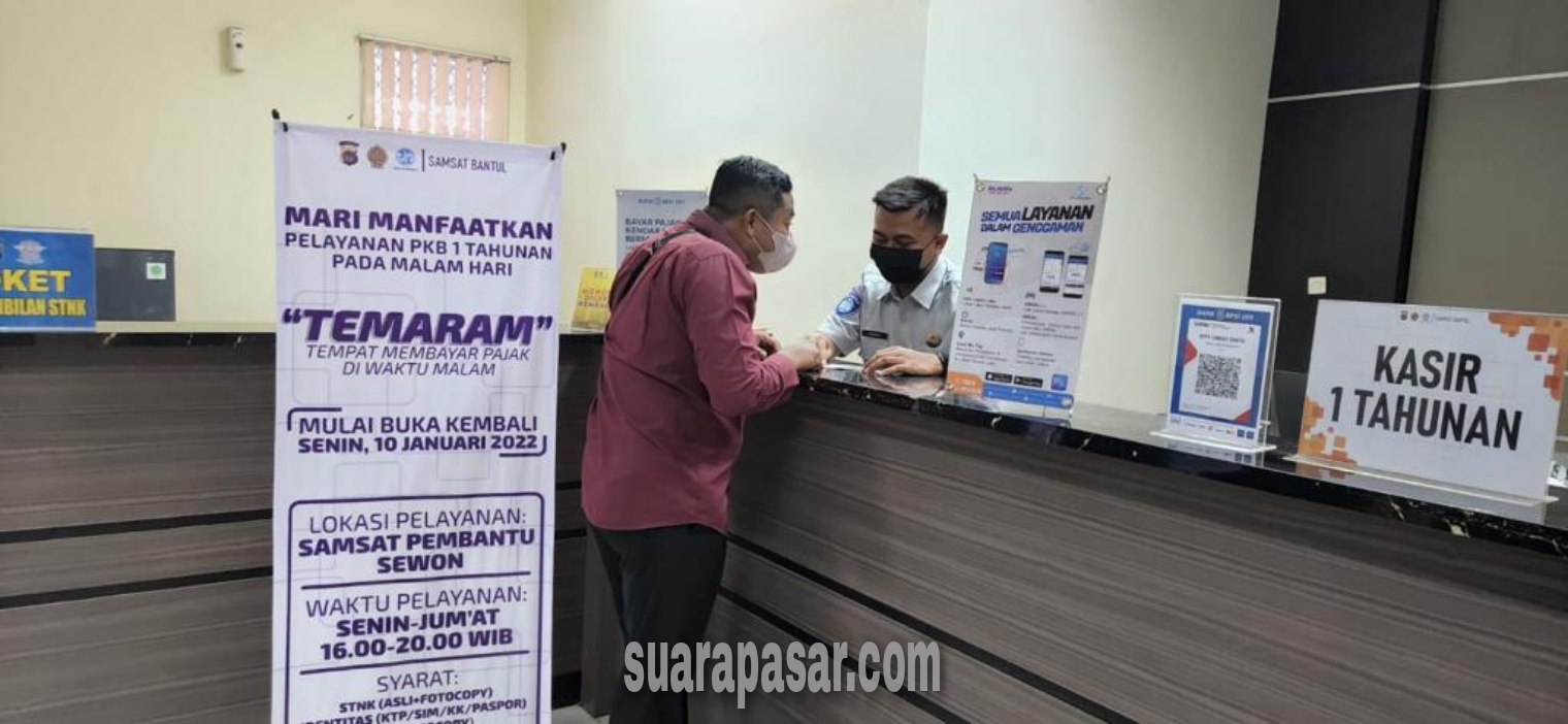 Jasa Raharja Apresiasi Adanya Samsat Malam Di Sewon Bantul