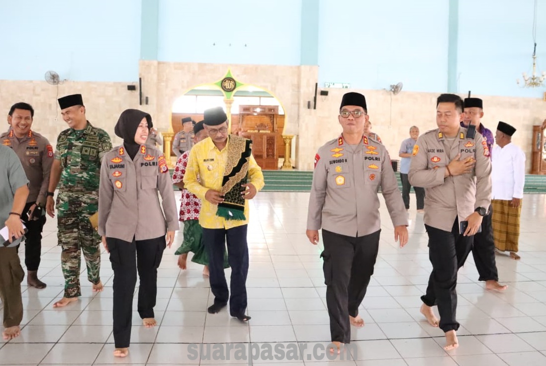 Safari Kamtibmas Kapolda DIY di Masjid Agung Wates