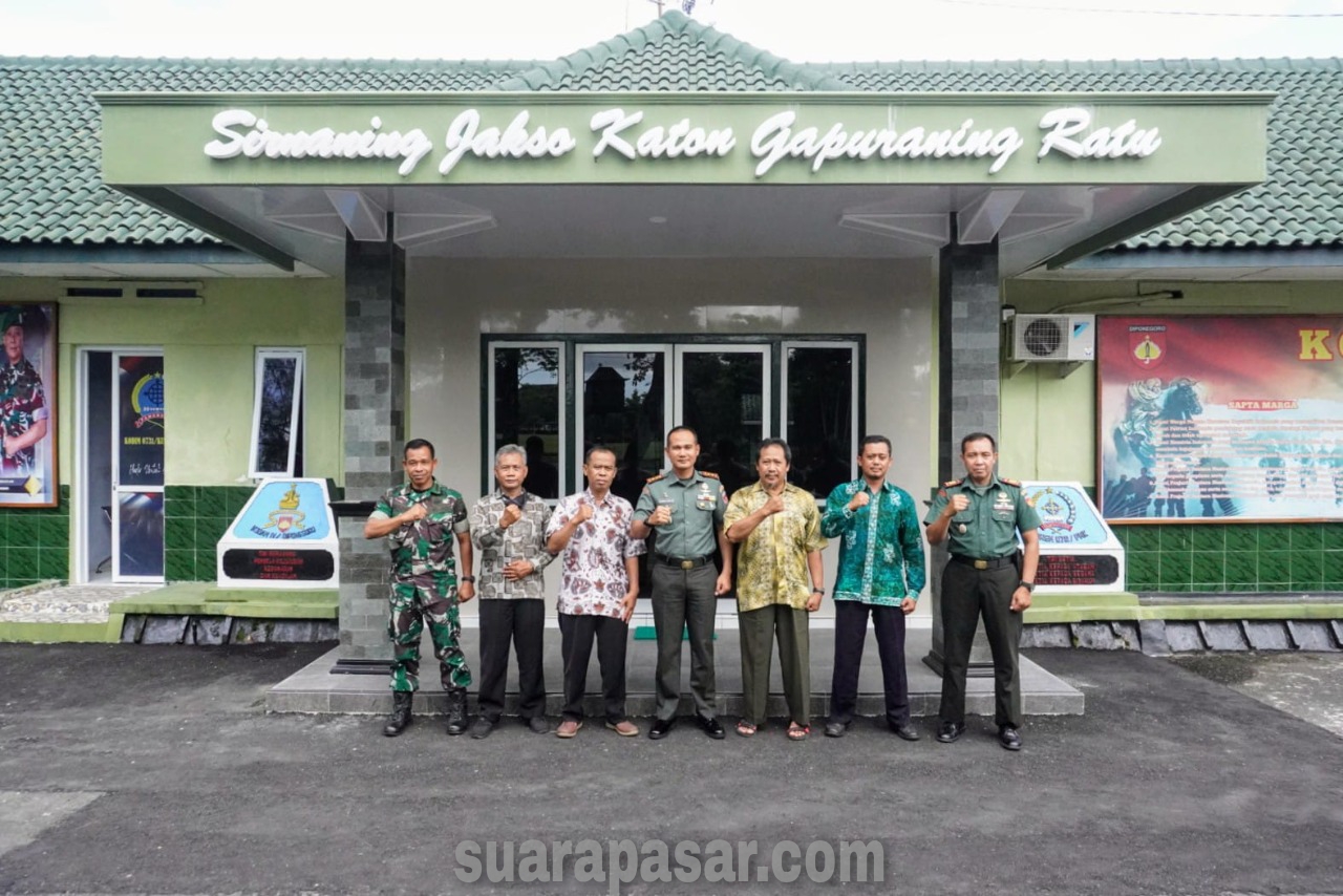 Ketua Pimda Tapak Suci Kulon Progo Kunjungi Dandim 0731/Kulon Progo