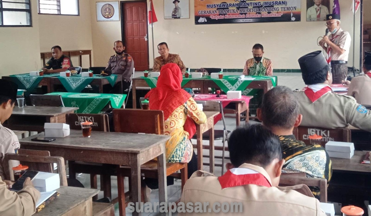 Babinsa Janten Hadiri Musran Pramuka Kapanewon Temon