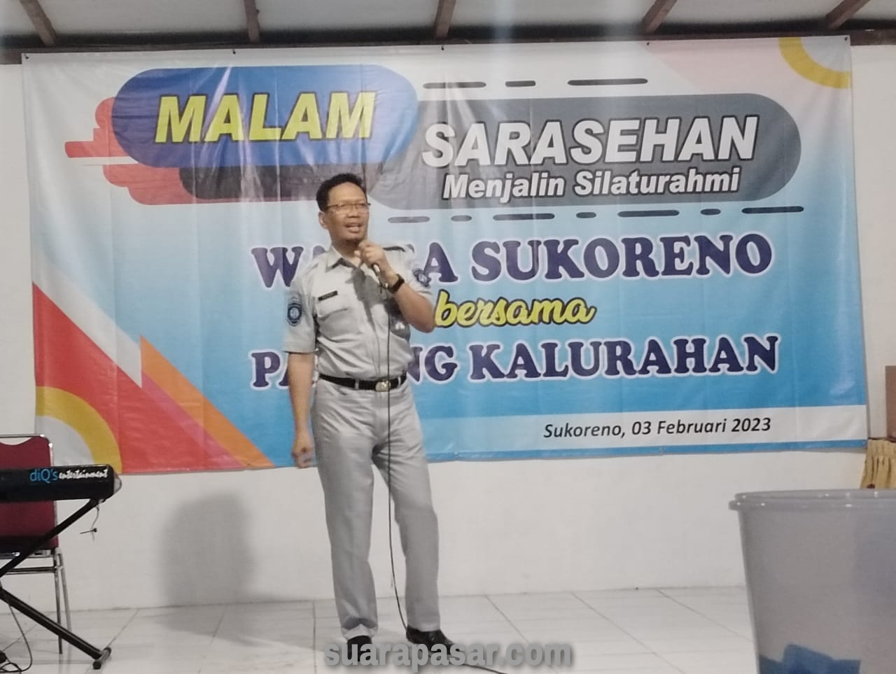 Jasa Raharja Hadir dan Berikan Sosialisasi Dalam Malam Sarasehan Kalurahan Sukoreno 