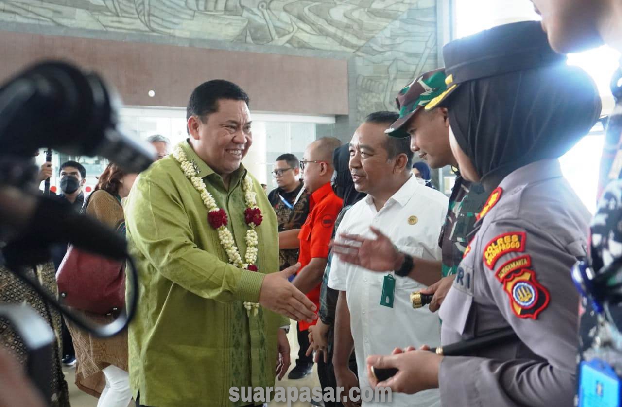 Dandim Kulon Progo Turut Hadir Dalam Penyambutan Kepala BNN RI di Bandara YIA Kulon Progo