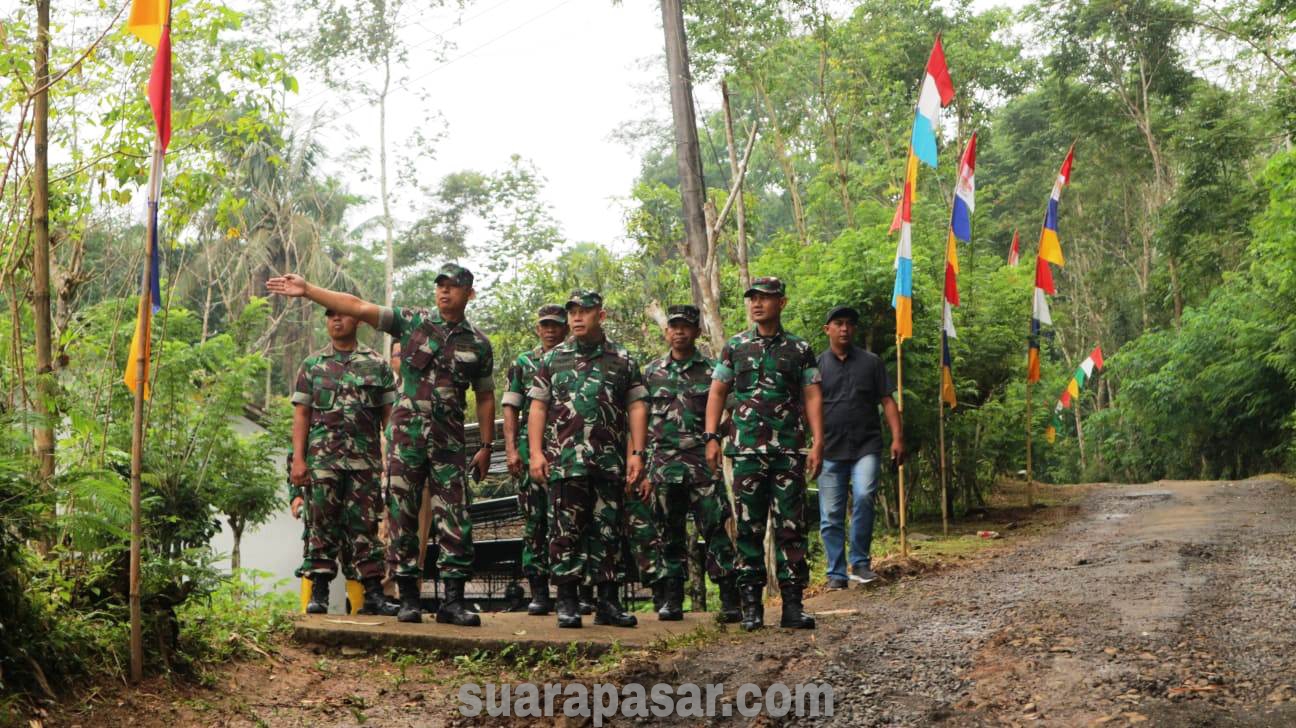 Kasubditbinjemenorg Sismet Pusterad Laksanakan Kunjungan Kerja di Lokasi Karbak TNI Kodim 0731/Kulon Progo