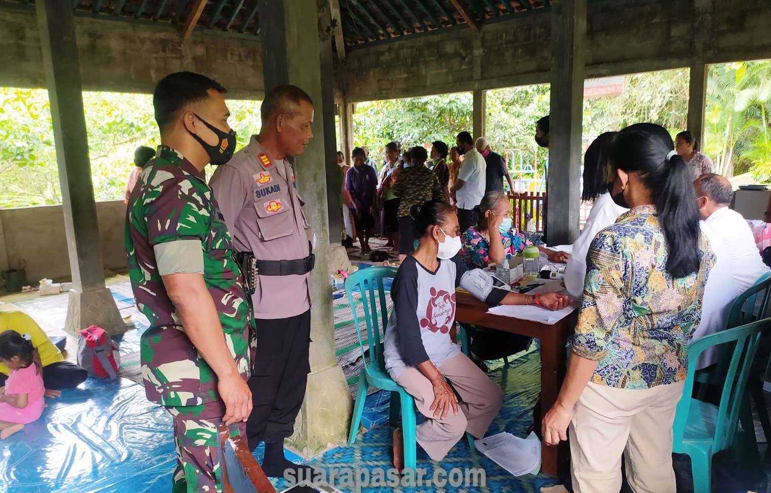 Babinsa Banjarasri Mengikuti Kegiatan Safari Posyandu Tingkat Kapanewon Kalibawang 