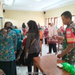 Babinsa Cerme Hadiri Pertemuan Ibu-Ibu PKK Kalurahan Cerme