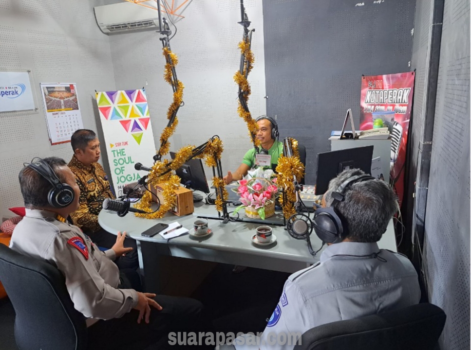 Jasa Raharja Suarakan Bebas Denda di Radio UTY FM Medari 