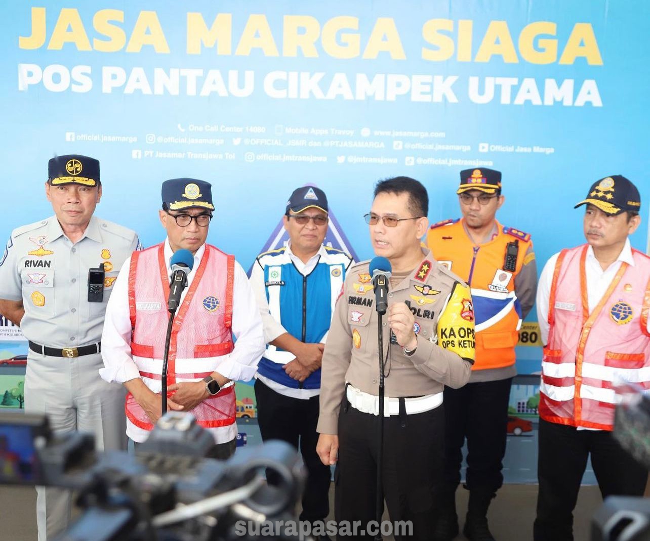 Pastikan Kelancaran Arus Balik Lebaran, Kemenhub, Korlantas Polri dan Jasa Raharja Tinjau Kondisi Lalu Lintas di Sejumlah Wilayah