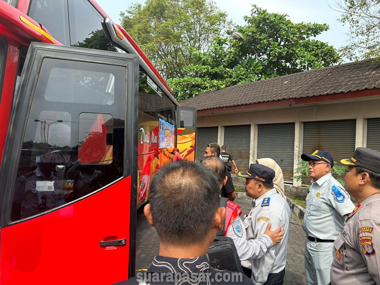 Jasa Raharja Turut Hadir Dalam Pelepasan Angkutan Balik Mudik Gratis