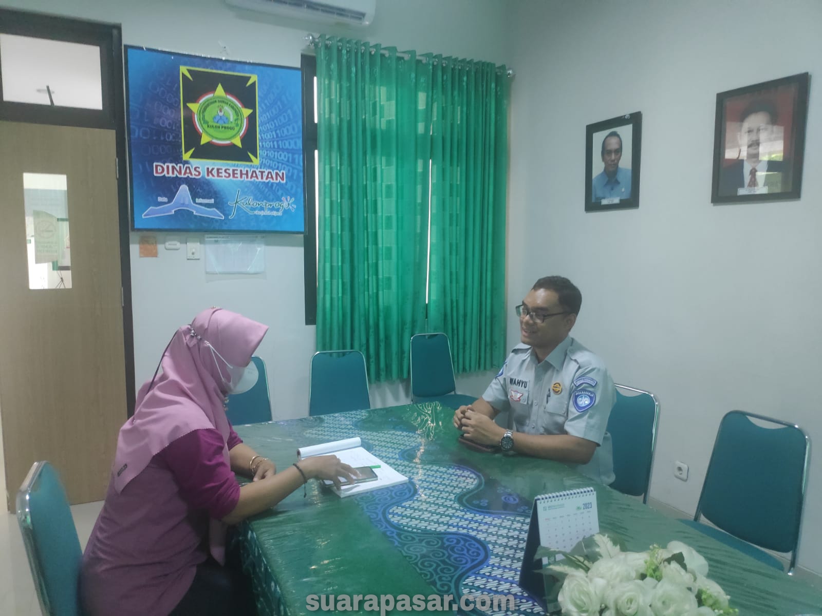 Jasa Raharja Samsat Kulon Progo Kunjungi Dinas Kesehatan Kulon Progo 