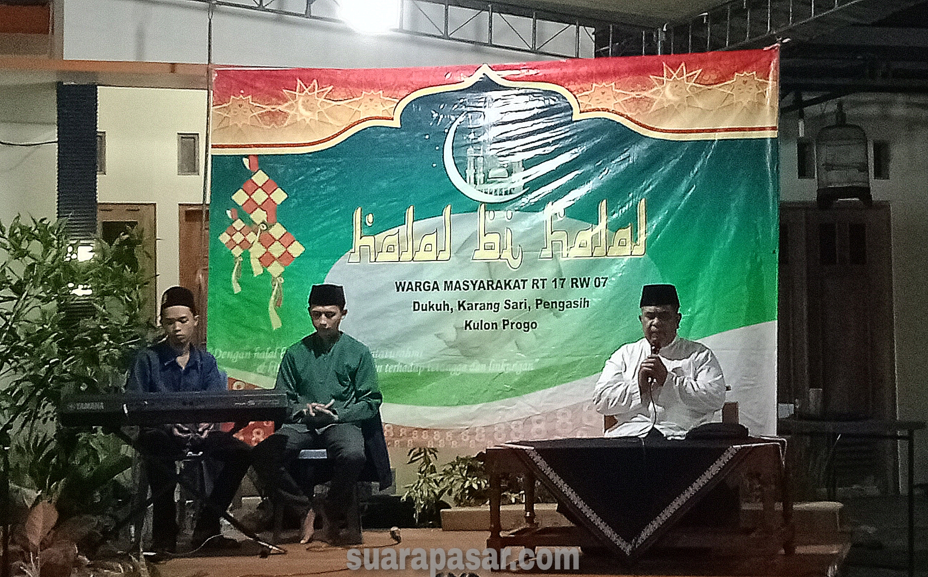 Warga Masyarakat Dukuh Karangsari Pengasih Gelar Halal Bihalal