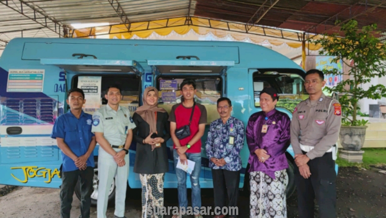 Jasa Raharja Samsat Bantul Hadirkan Pak Matun dan Si Cemol di Kelurahan Terong Dlingo 