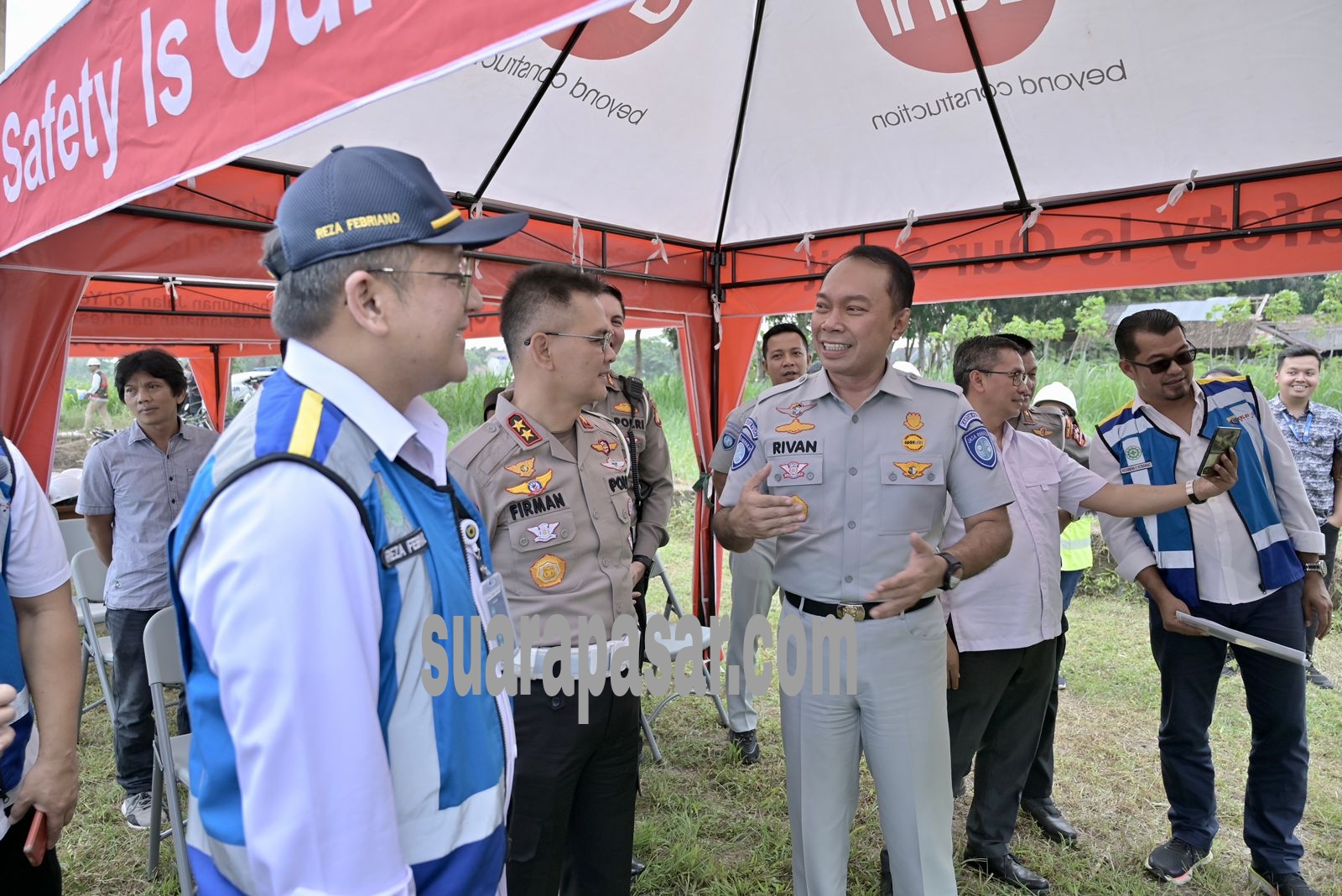 Jasa Raharja Korlantas Jasa Marga Lakukan Ground Bfeaking Pembangunan Prototipe Kantor PJR Regional Gerbang Solo Jogja dan YIA