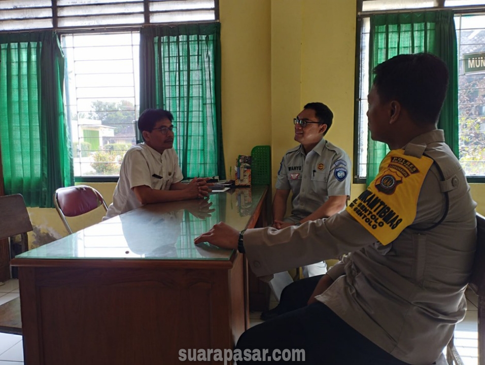 Jasa Raharja Kulon Progo Koordinasi Dengan Lurah Sentolo Terkait Tingginya Tingkat Laka