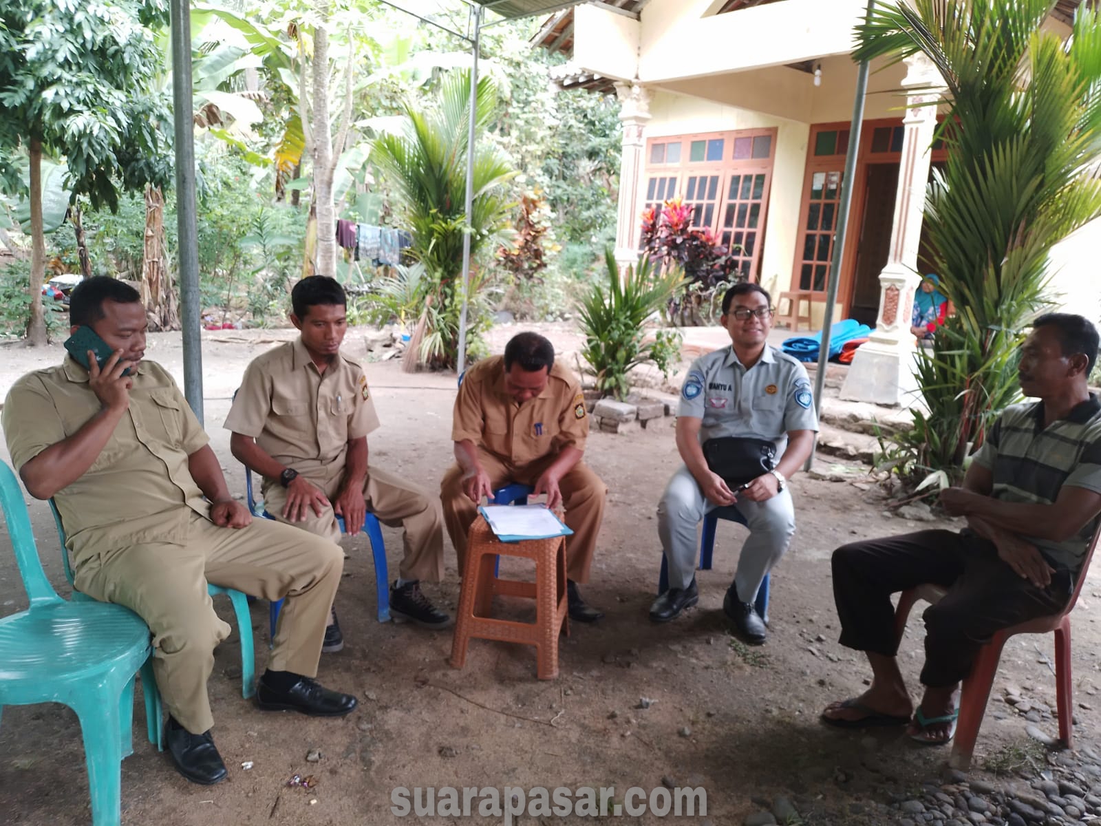 Jasa Raharja Beri Santunan Ahli Waris Korban Laka di Jalan K. Hadi Sugito Depok Panjatan 