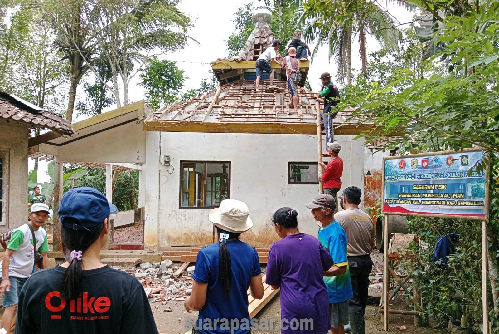 Pembongkaran dan Rehab Mushola Al Iman Padukuhan Tulangan Ngargosari Samigaluh 