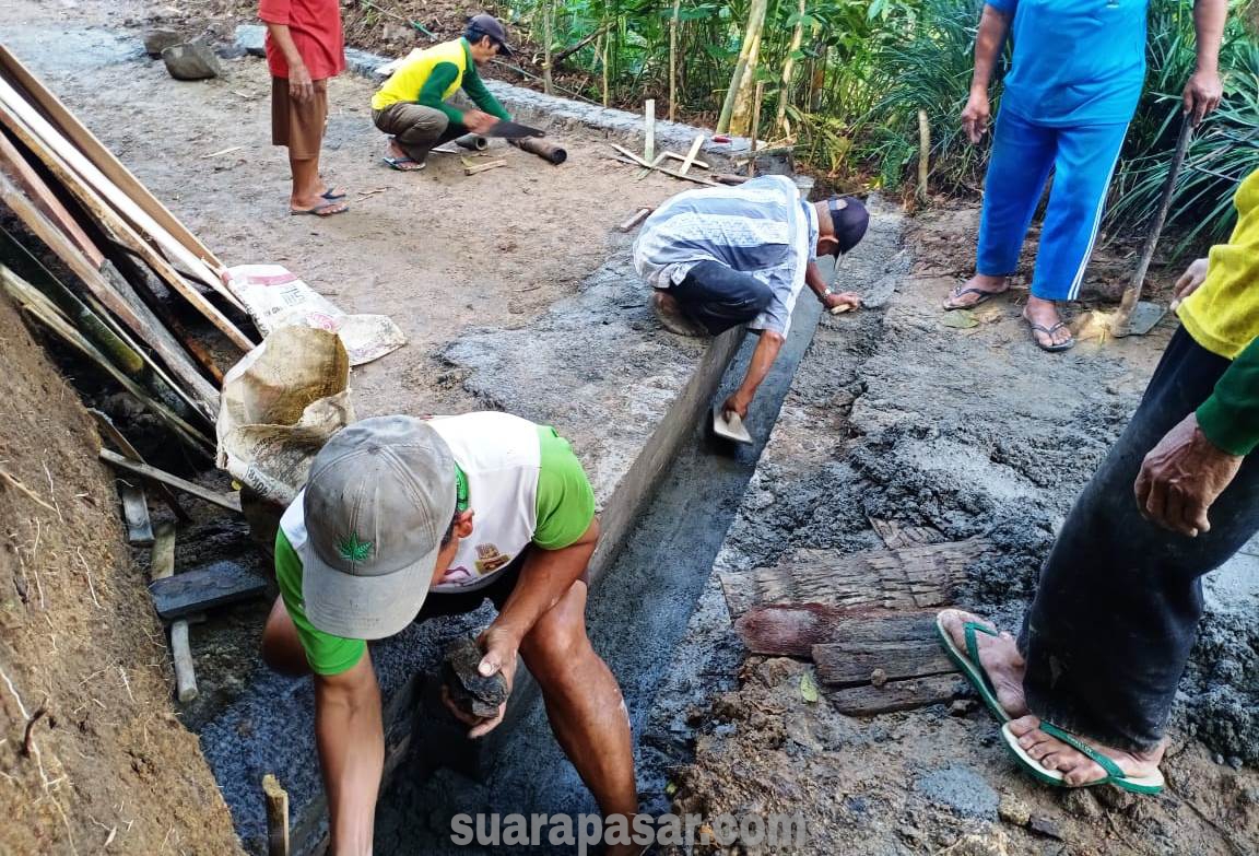 TMMD Reguler 117 Ngargosari Samigaluh Percepat Penuntasan Air Dengan Pembuatan Gorong-Gorong