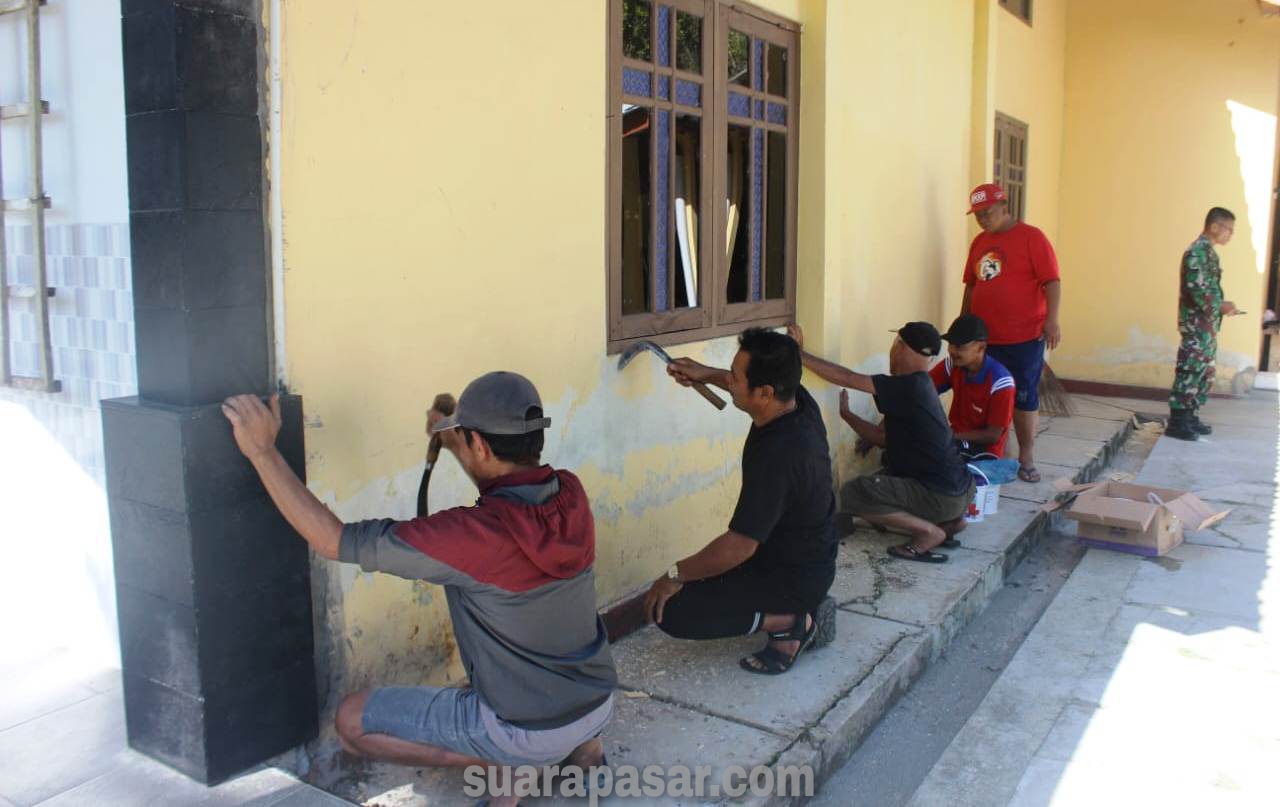 Satgas TMMD Reguler 117 Kodim 0731/Kulon Progo Bersama Warga Cat Gereja Katolik St.Ignatius Loyola Samigaluh