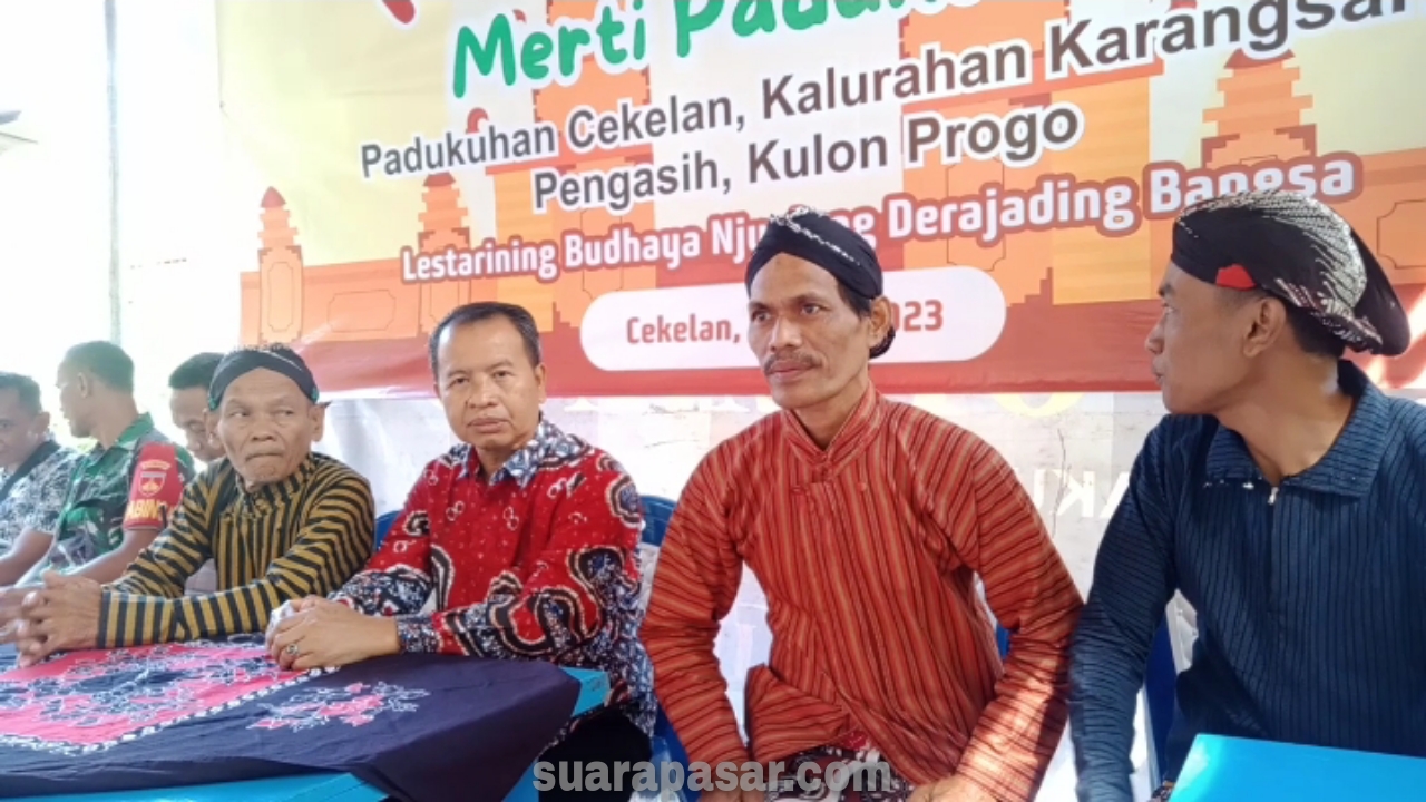 Warga Cekelan Gelar Merti Padukuhan Cekelan Karangsari Pengasih Kulon Progo 