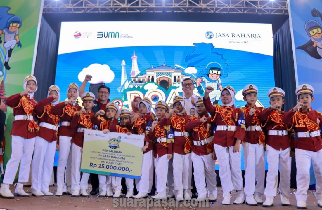 Gelar Road Safety Ranger Kids, Jasa Raharja Edukasi Anak-Anak dengan Keselamatan Lalu Lintas