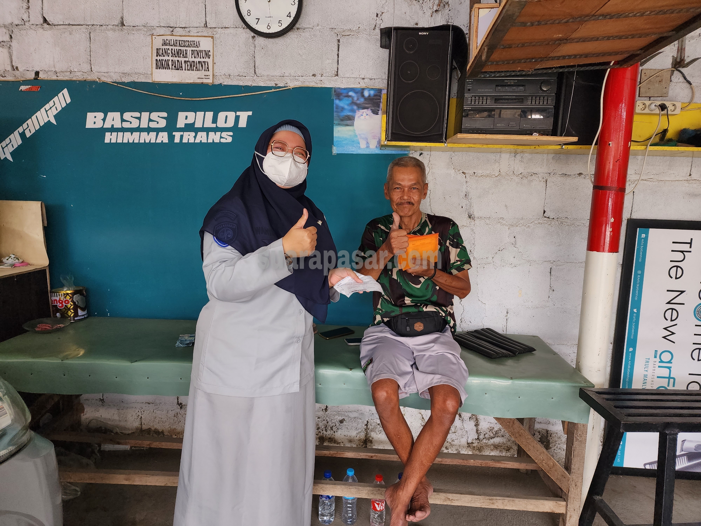 Jasa Raharja Samsat Sleman Melaksanakan DTD ke Pemilik Kendaraan Angkutan Himma Travel