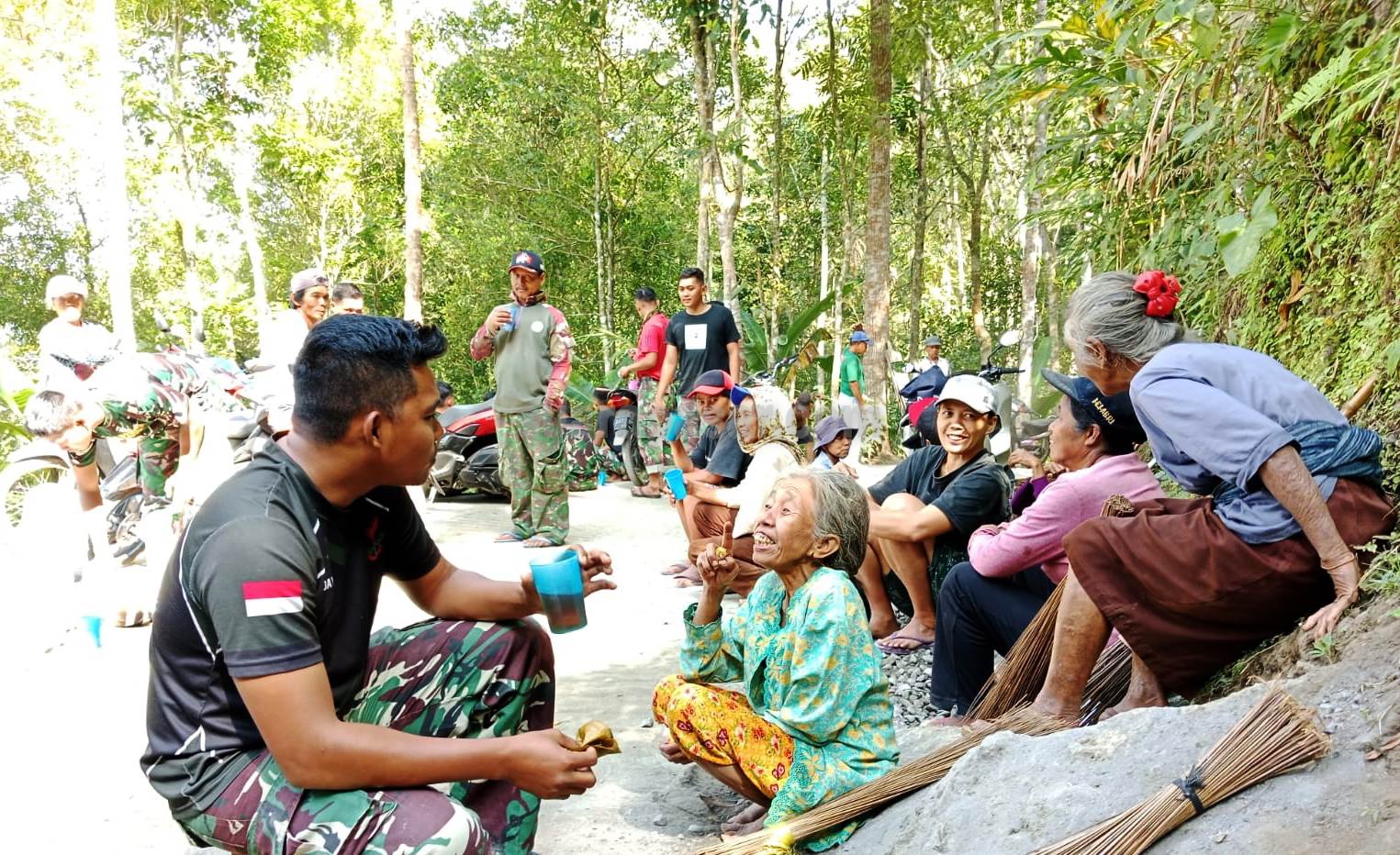 Berkat Kerja Keras Warga dan Satgas TMMD Reguler 117, Kini Akses Jalan dan Fasilitas Umum di Padukuhan Ngaliyan Gunung A dan Padukuhan Tulangan Terwujud