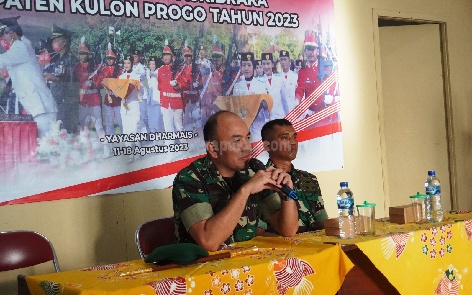 Dandim Kulon Progo Beri Motivasi Calon Paskibraka 2023