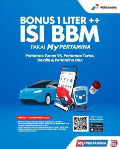 Ditraktir 1 Liter BBM di MyPertamina