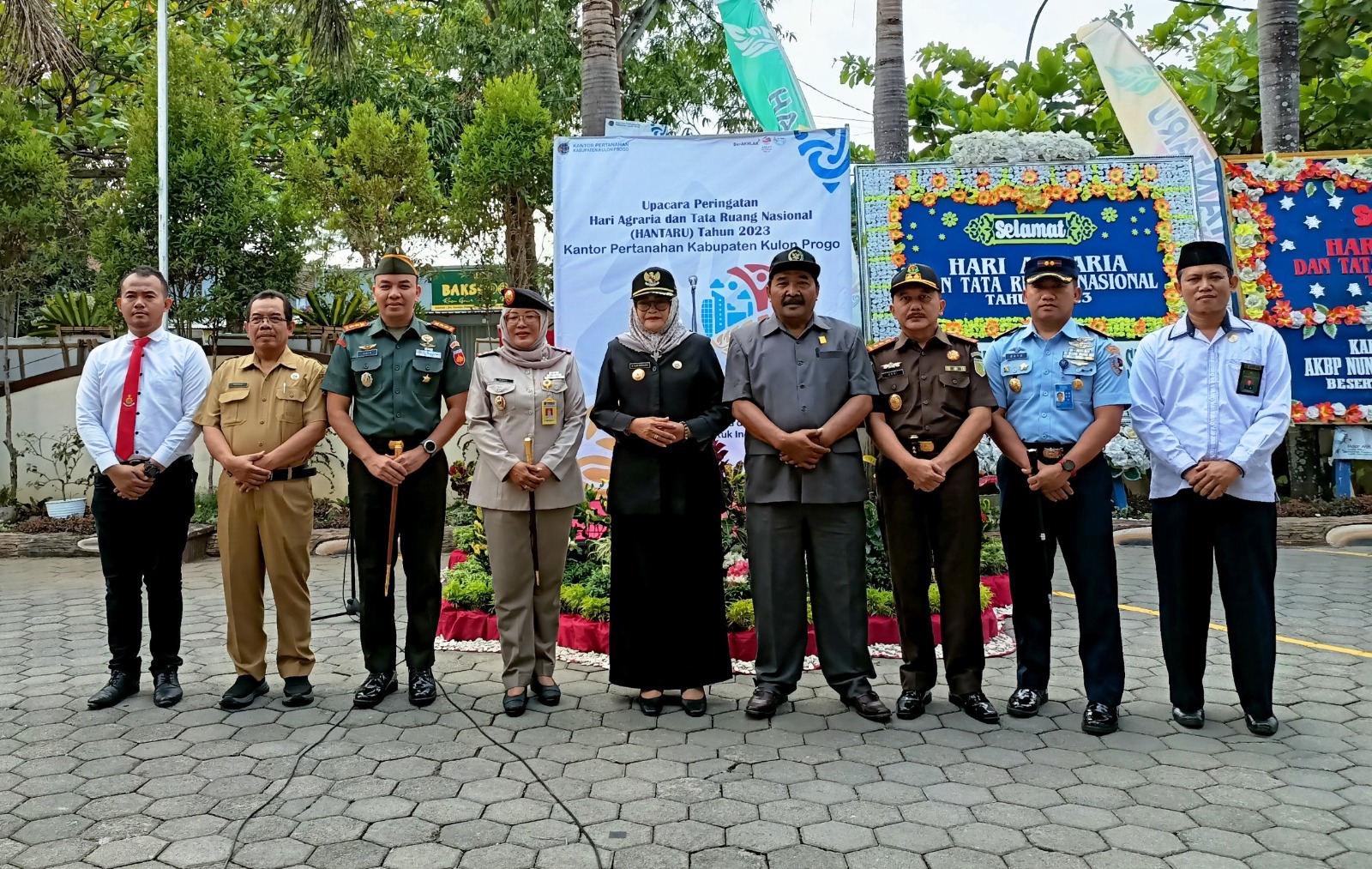 Dandim Kulon Progo Hadiri Upacara Peringatan Hari Agraria dan Tata Ruang Nasional Tahun 2023