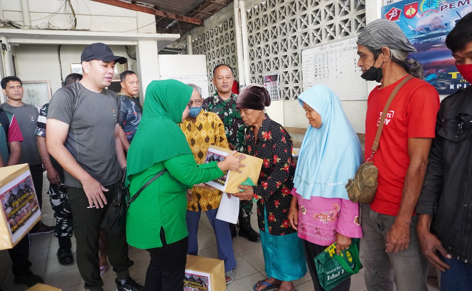 Kodim 0731/Kulon Progo Peringati HUT TNI ke-78 Dengan Aksi Donor Darah