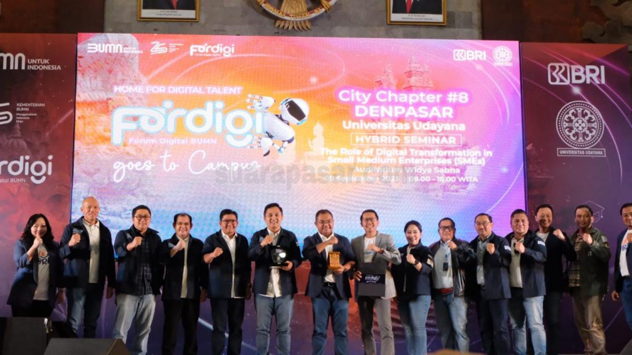 Gelar Roadshow Chapter VIII, Jasa Raharja dan Fordigi BUMN Ajak Ribuan Mahasiswa di Bali Tingkatkan Kemampuan Digital